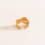 Golden Wave Anillo, Dorado