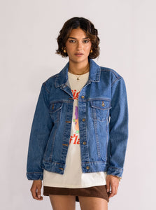 Lunatique Denim Chumpa Azul Claro