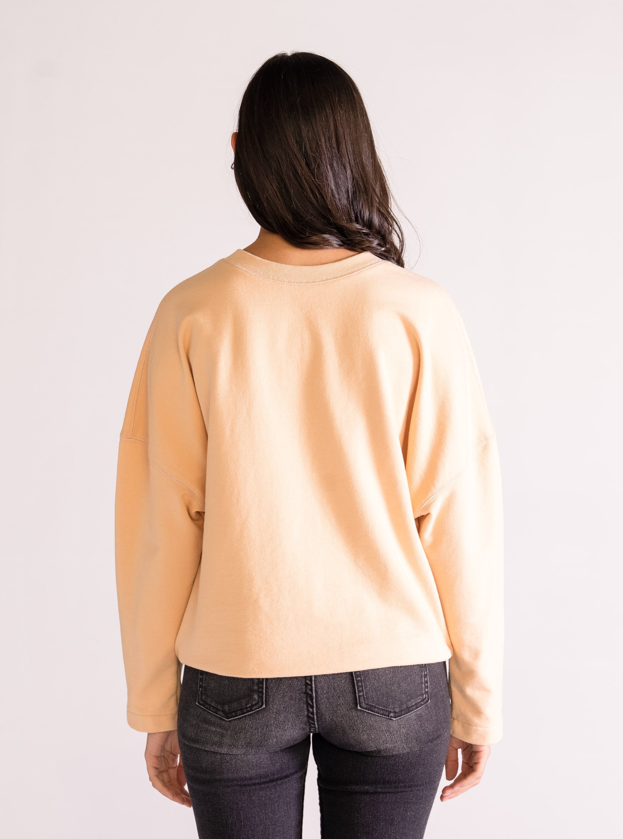 Fueled By Love Crew Neck, Beige