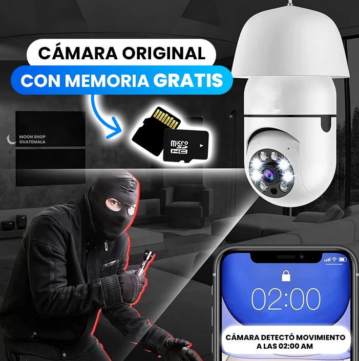 Cámara Inteligente + Memoria de 32 GB GRATIS