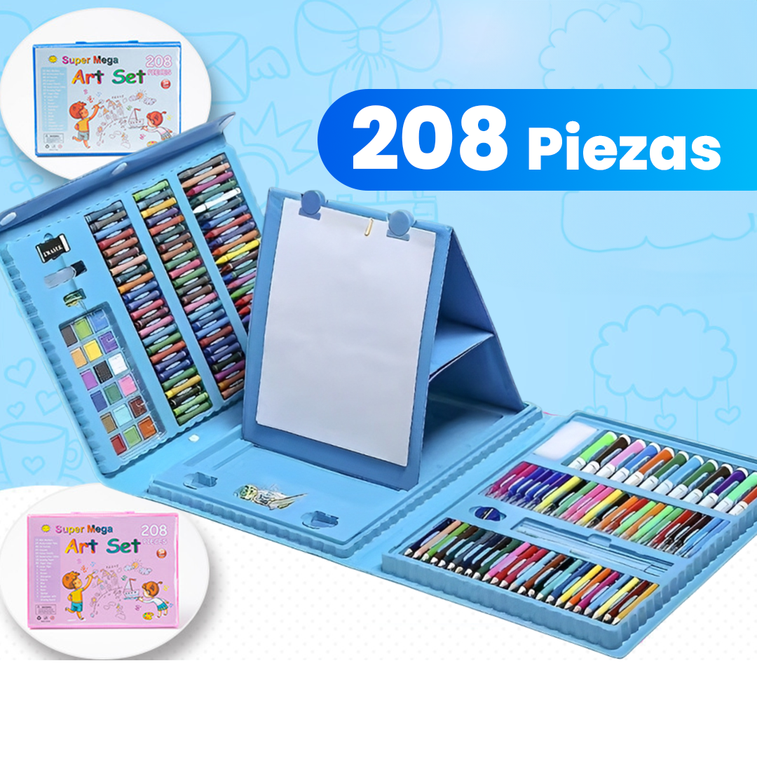 MEGA SET De Arte de 208 Piezas ✨