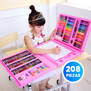 MEGA SET De Arte de 208 Piezas ✨