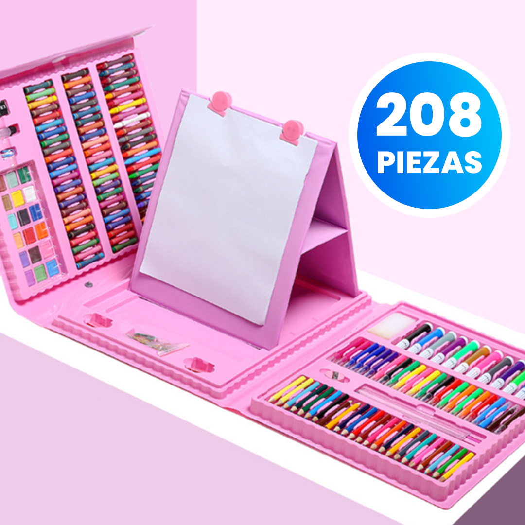 MEGA SET De Arte de 208 Piezas ✨